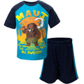 Moana camiseta gráfica de manga corta y pantalones cortos