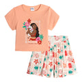 Moana Ribbed T-Shirt and Mini Shorts Outfit Set