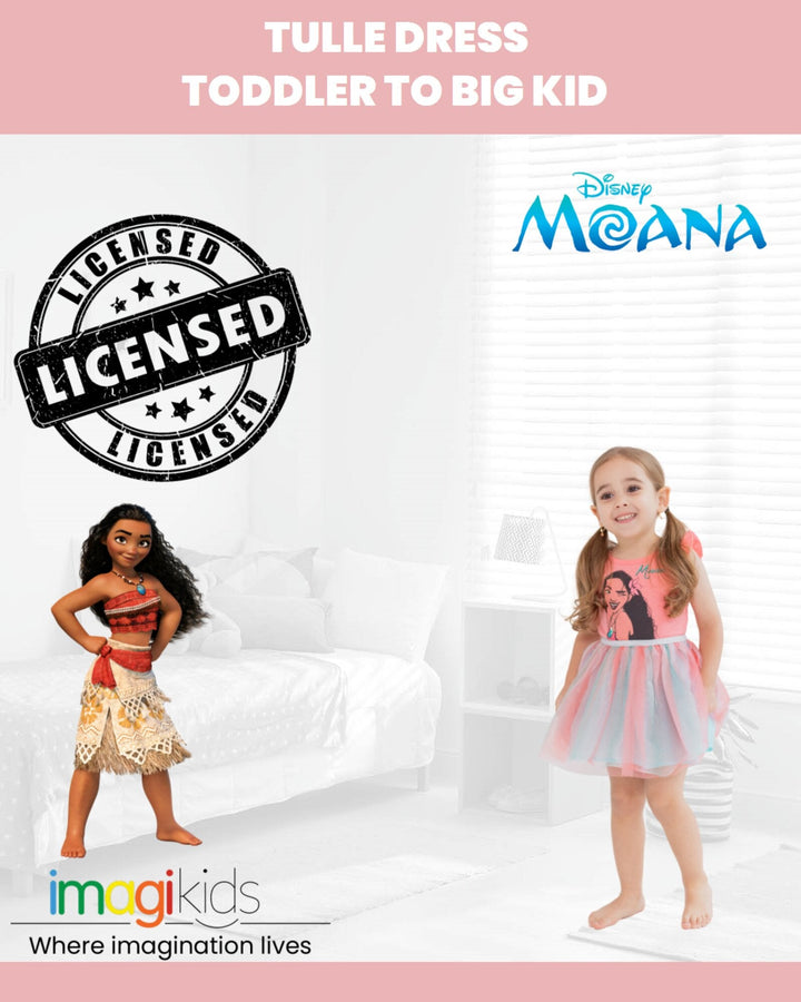 Moana Sleeveless Dress - imagikids