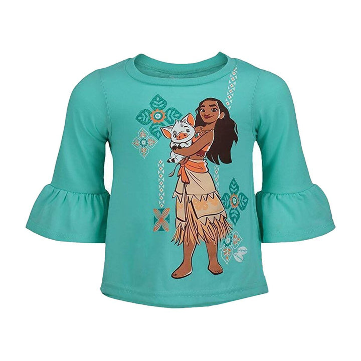 Moana Graphic T-Shirt and Leggings Outfit Set