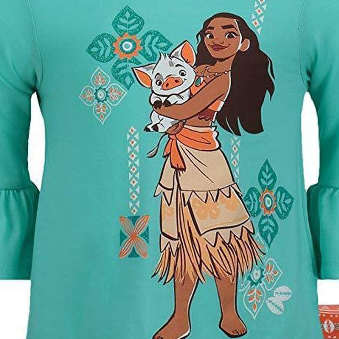 Moana Graphic T-Shirt and Leggings Outfit Set