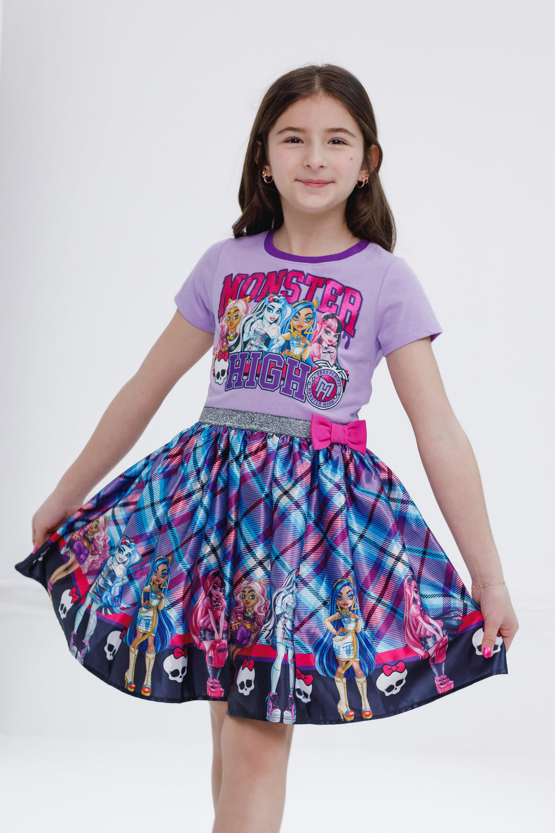 Monster High Little Girls Dress Kid to Big Kid Sizes (4-14-16) Monster High Little Girls Dress Kid to Big Kid Sizes (4-14-16)