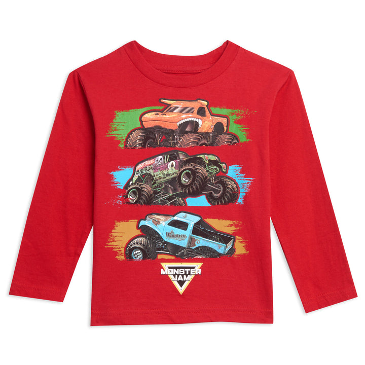 Monster Jam 2 Pack Long Sleeve Graphic T-Shirt