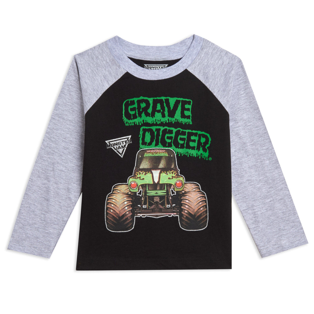 Monster Jam 2 Pack Long Sleeve Graphic T-Shirt