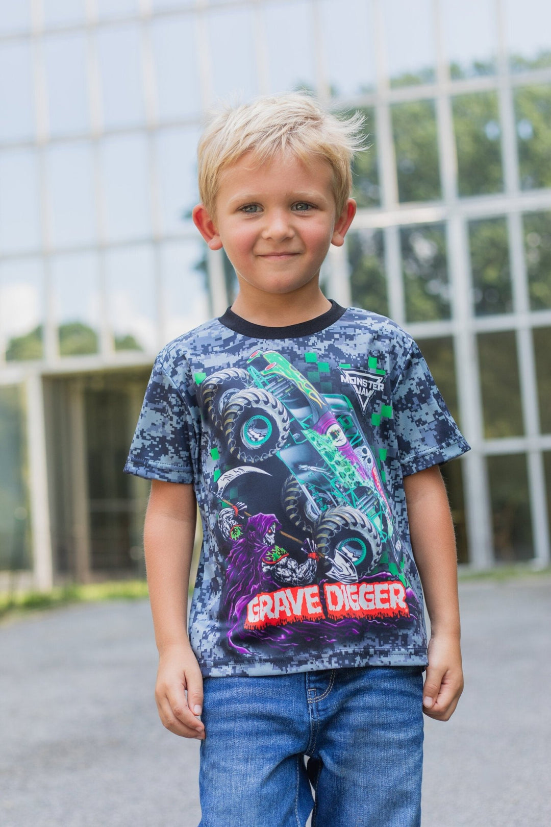 Monster Jam 3 Pack Raglan Graphic T - Shirts - imagikids