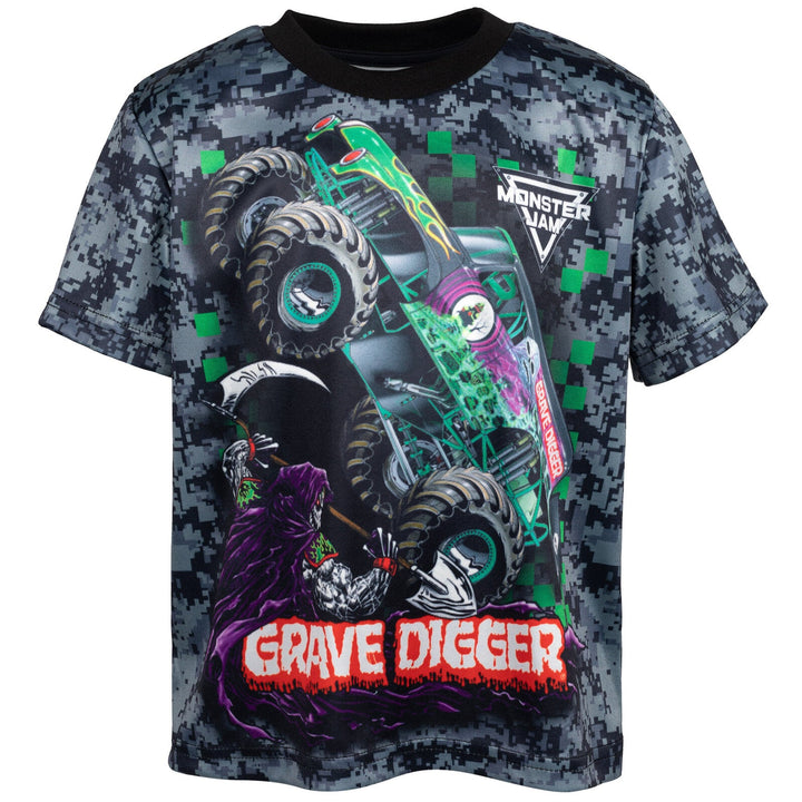 Monster Jam 3 Pack Raglan Graphic T - Shirts - imagikids