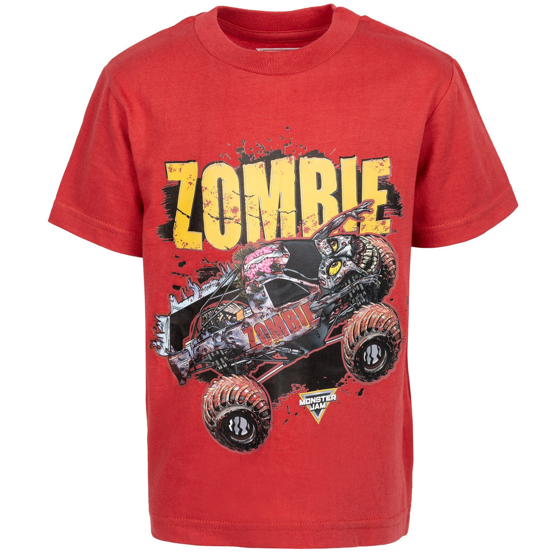 Monster Jam 4 Pack Graphic T - Shirts - imagikids