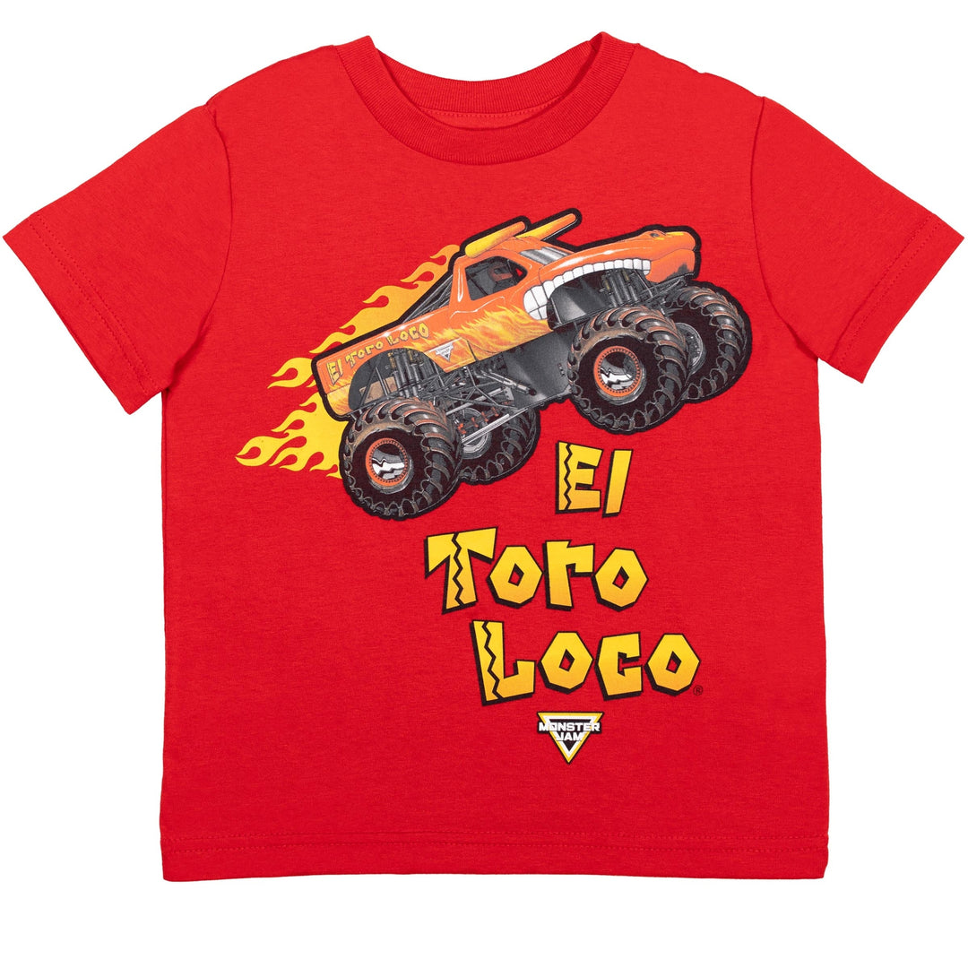 Monster Jam 4 Pack Graphic T-Shirt