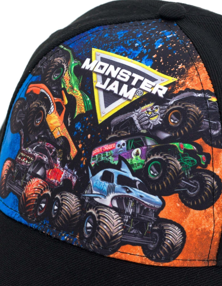 Monster Jam Adjustable Snapback Baseball Cap Hat - imagikids