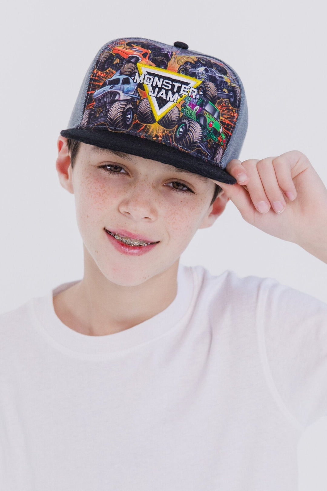 Monster Jam Adjustable Snapback Baseball Cap Hat - imagikids