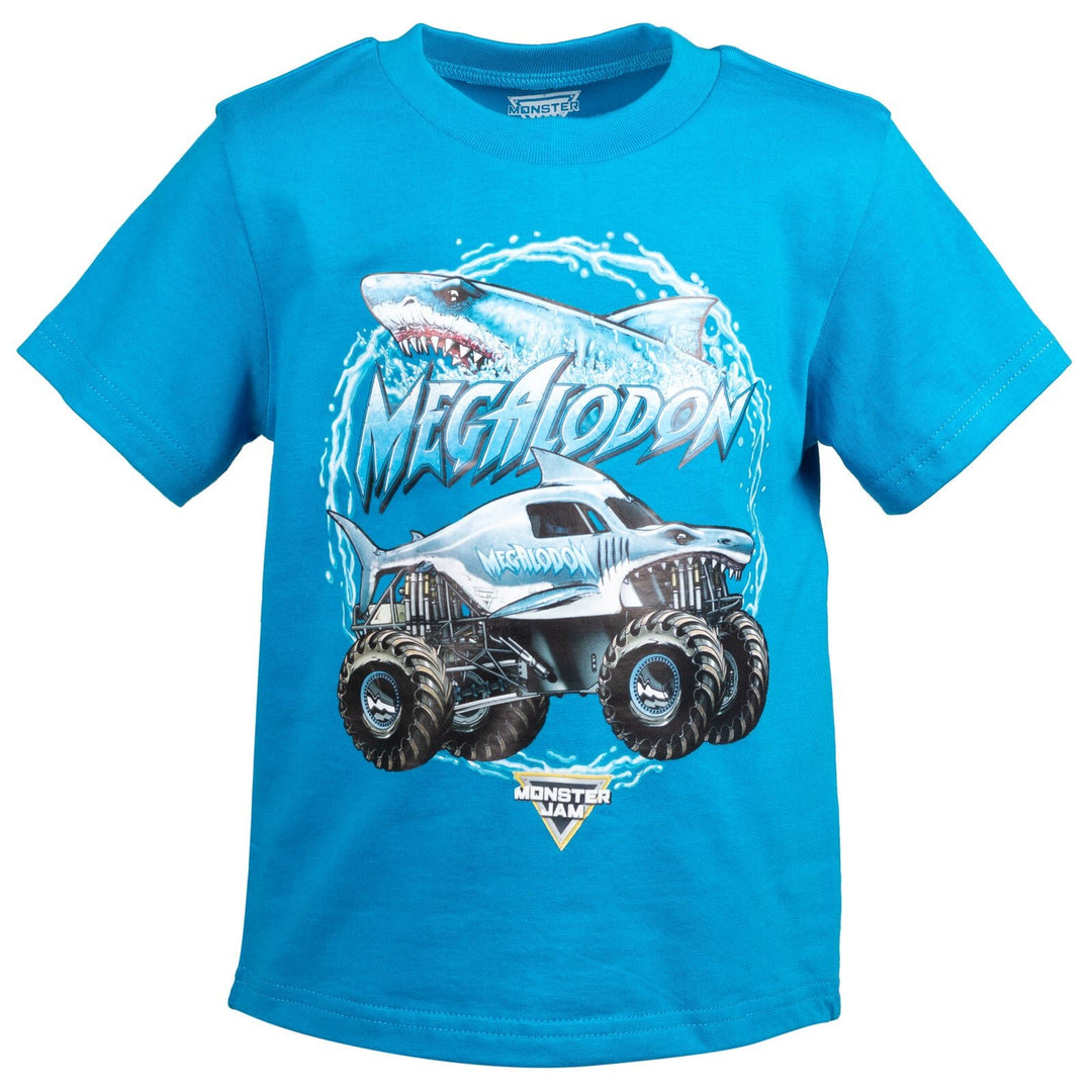 Monster Jam Breathable Graphic T - Shirt & Breathable Shorts - imagikids