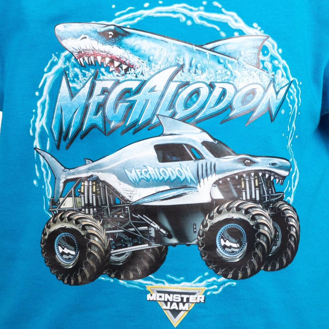 Monster Jam Breathable Graphic T - Shirt & Breathable Shorts - imagikids