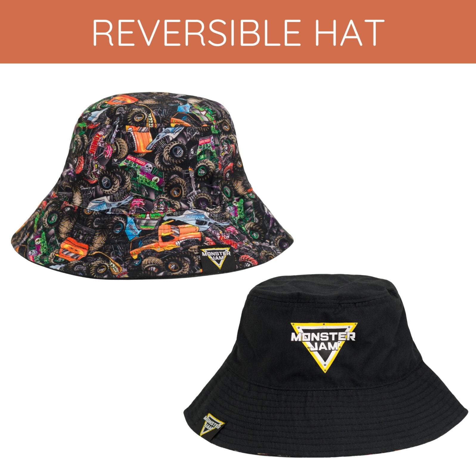 Monster Jam Bucket Sun Hat – imagikids