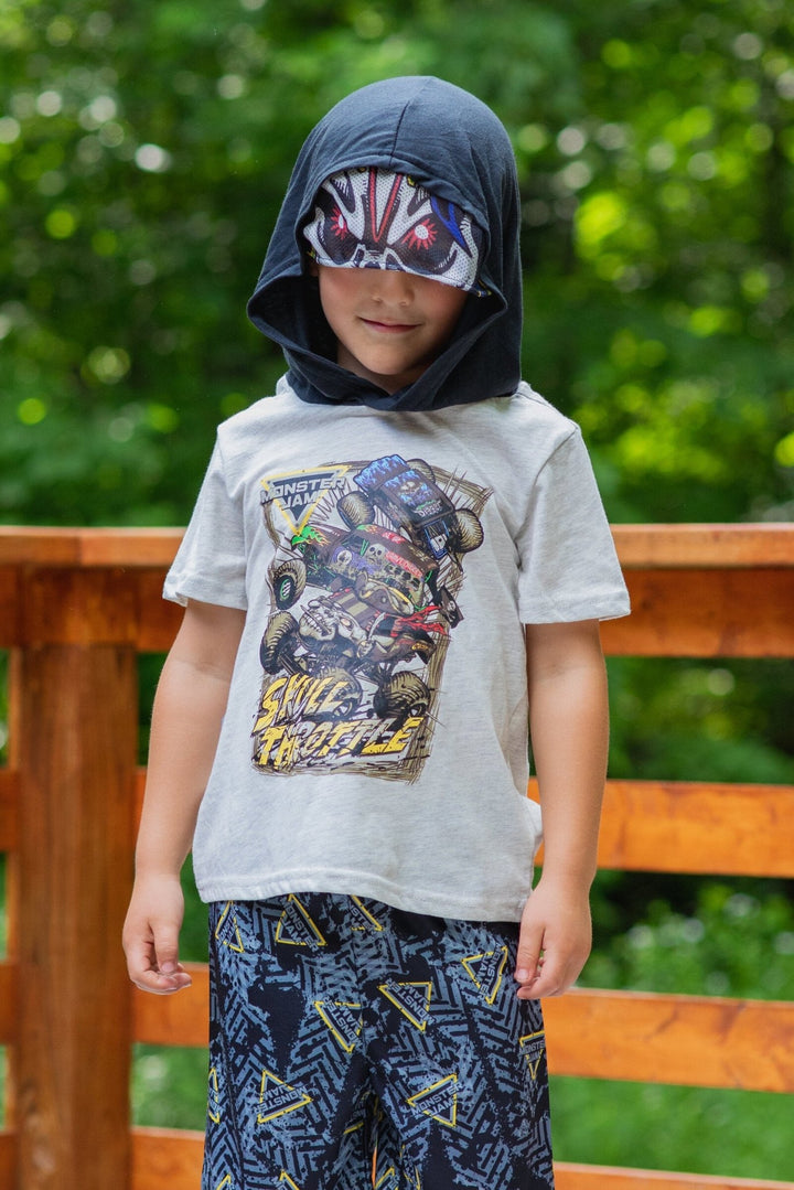 Monster Jam Cosplay T - Shirt and Mesh Shorts Outfit Set - imagikids