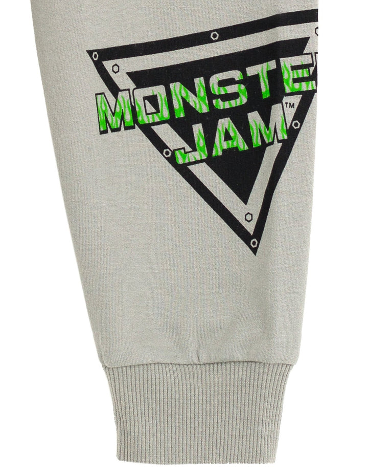 Monster Jam Fleece Hoodie and Jogger Pants Outfit Set - imagikids