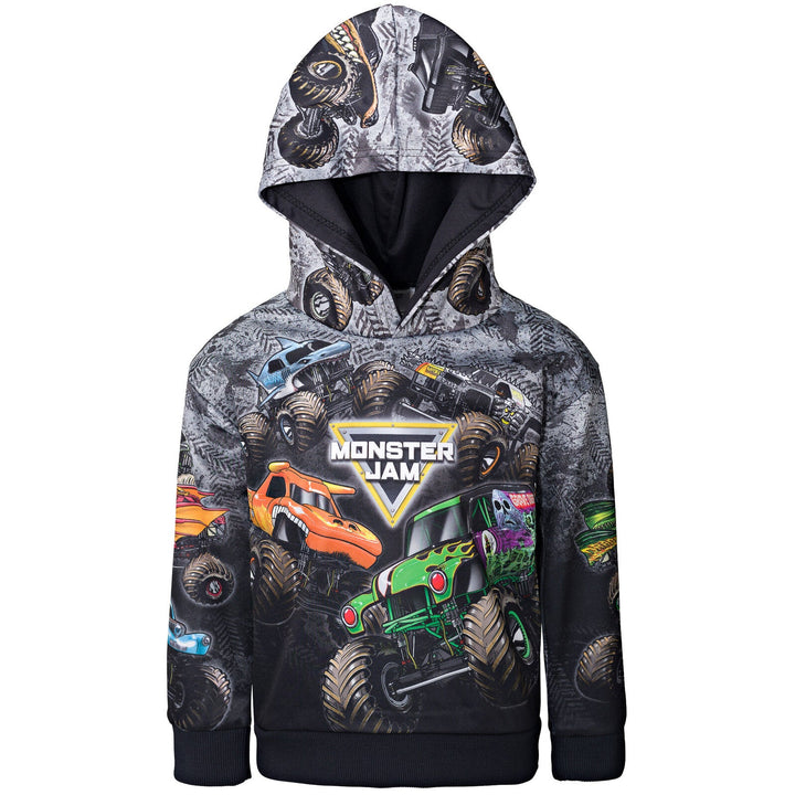 Monster Jam Fleece Pullover Hoodie - imagikids