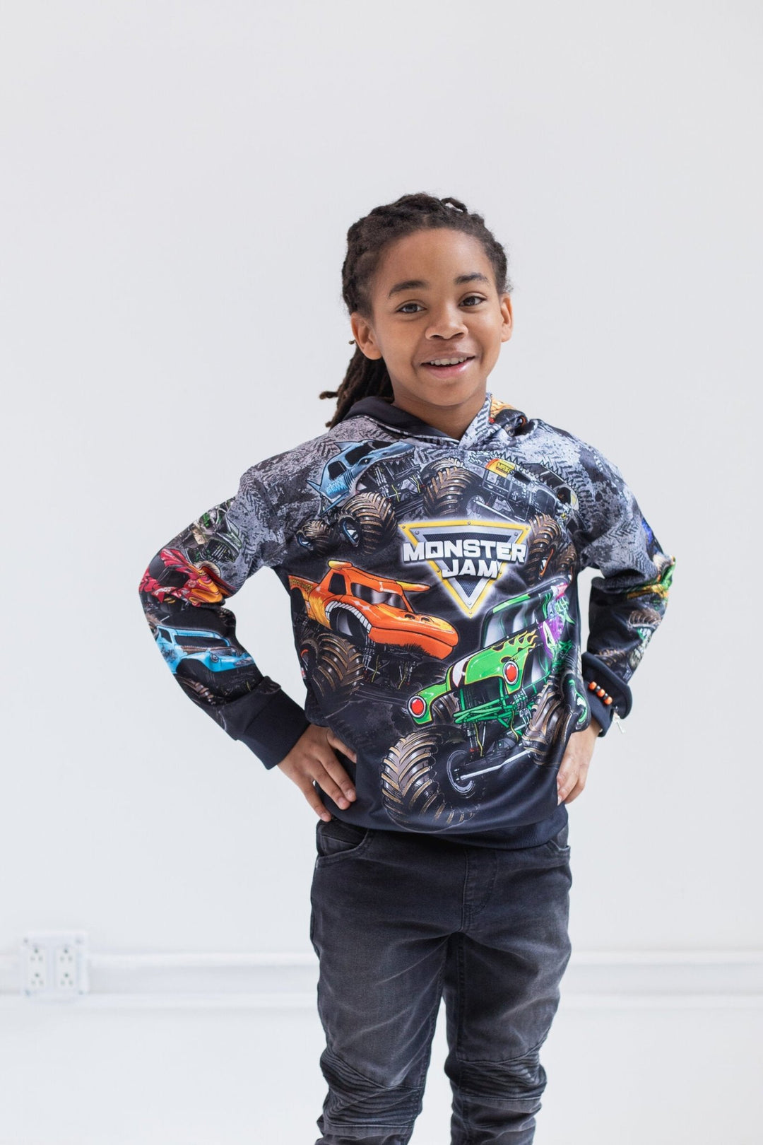 Monster Jam Fleece Pullover Hoodie - imagikids