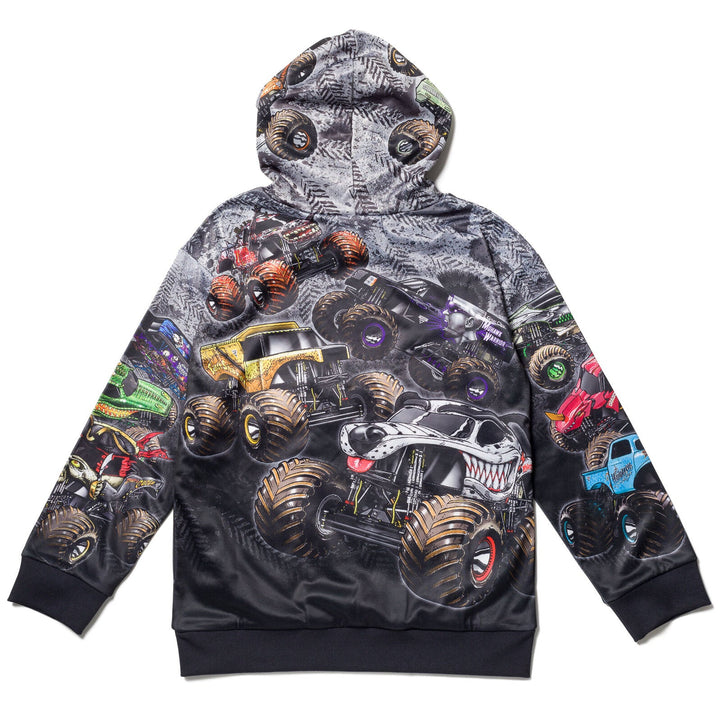 Monster Jam Fleece Pullover Hoodie - imagikids