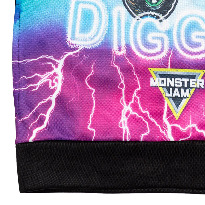 Monster Jam Grave Digger Fleece Pullover Hoodie - imagikids