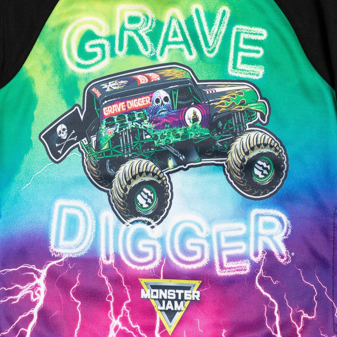 Monster Jam Grave Digger Fleece Pullover Hoodie - imagikids