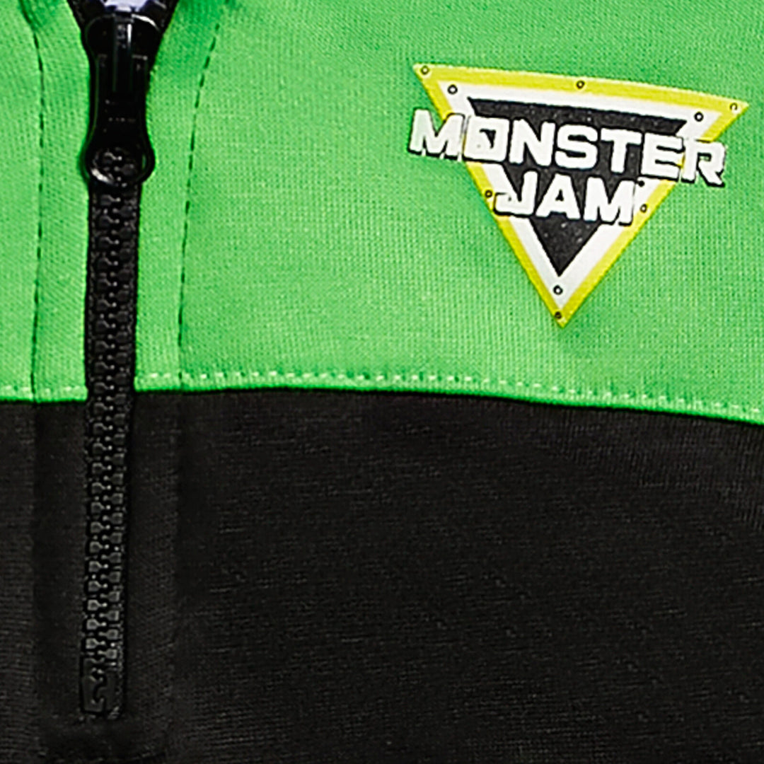 Monster Jam Grave Digger Half Zip Hoodie