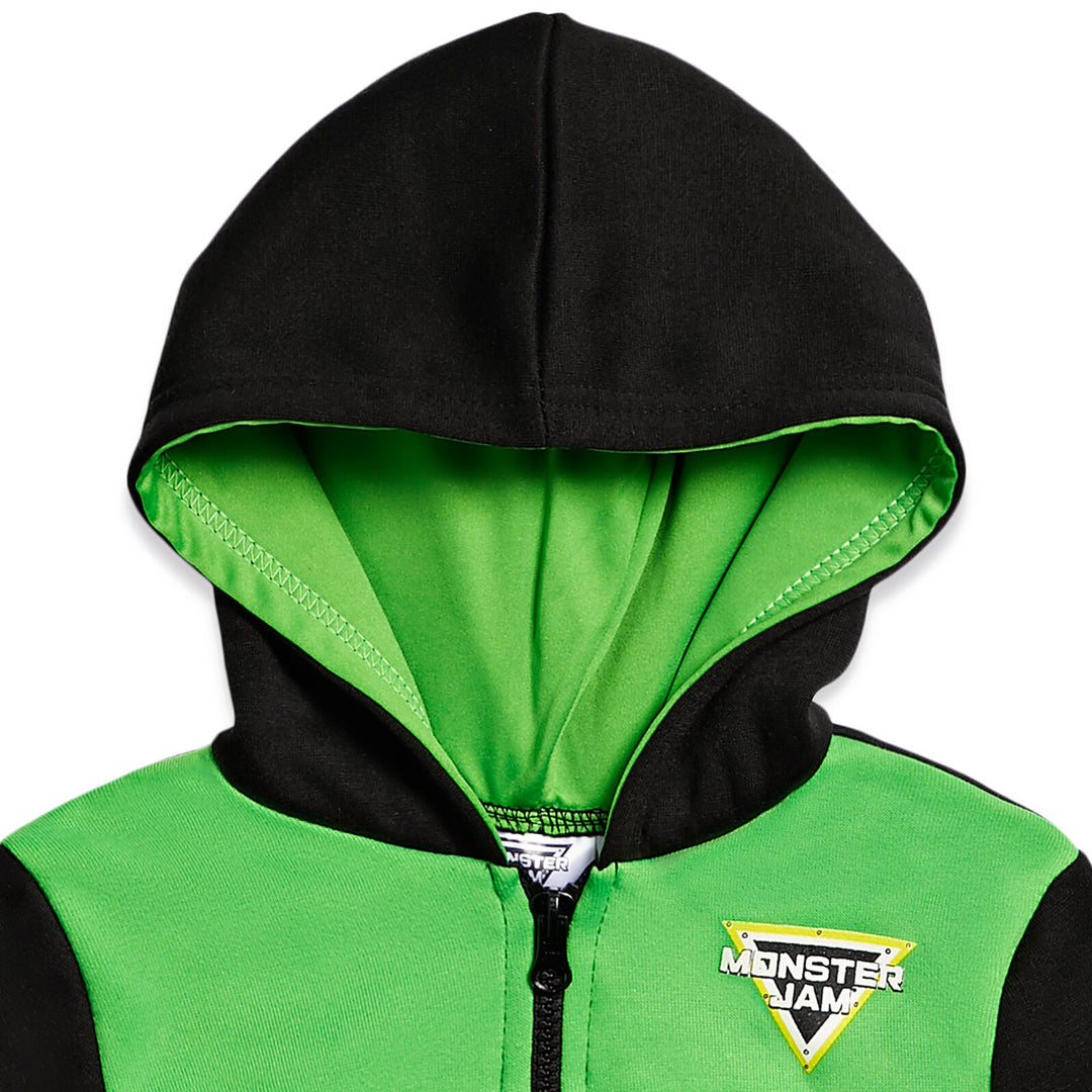 Monster Jam Grave Digger Half Zip Hoodie