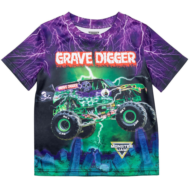 Monster Jam Grave Digger T - Shirt - imagikids