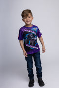 Monster Jam Marvel's Monster Trucks Black Panther Athletic T-Shirt