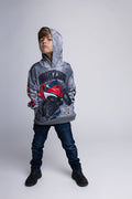 Monster Jam Marvel's Monster Trucks Fleece Athletic Pullover Hoodie