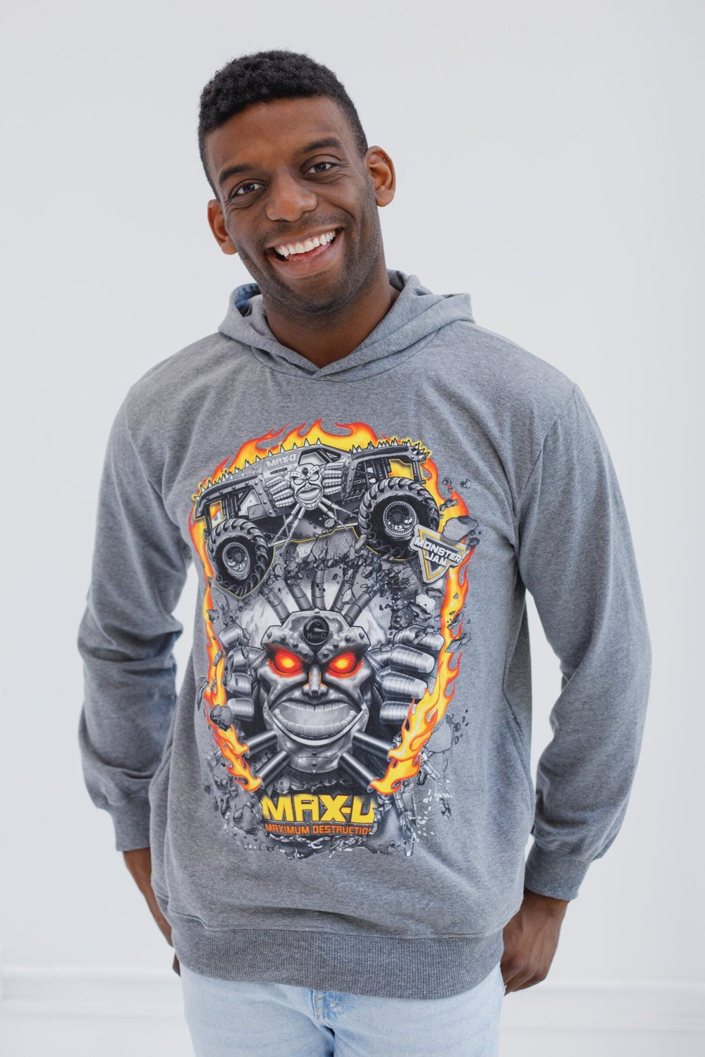 Monster Jam Maximum Destruction Fleece Hoodie - imagikids