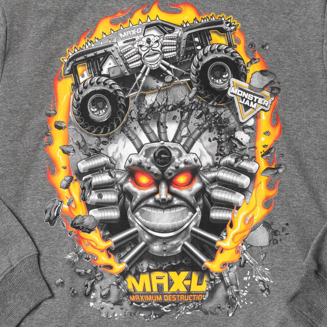 Monster Jam Maximum Destruction Fleece Hoodie - imagikids