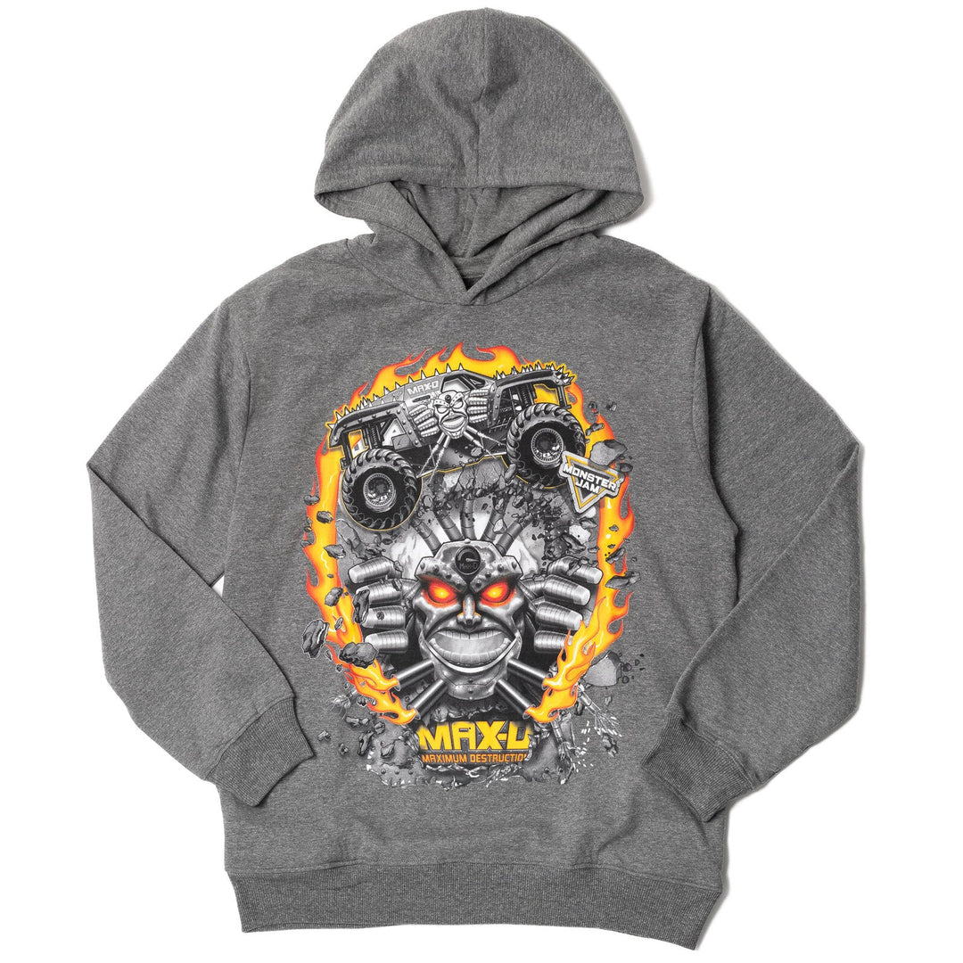 Monster Jam Maximum Destruction Fleece Hoodie - imagikids