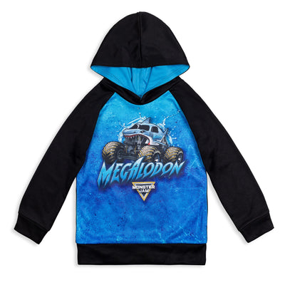 Monster Jam Megalodon Fleece Pullover Hoodie - imagikids