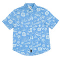 Monster Jam Megalodon Matching Family Hawaiian Button Down Dress Shirt