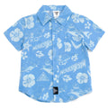 Monster Jam Megalodon Matching Family Hawaiian Button Down Dress Shirt