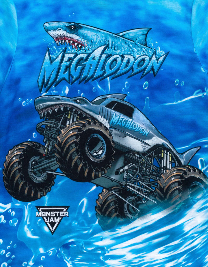 Monster Jam Megalodon Pajama Shirt and Shorts Sleep Set