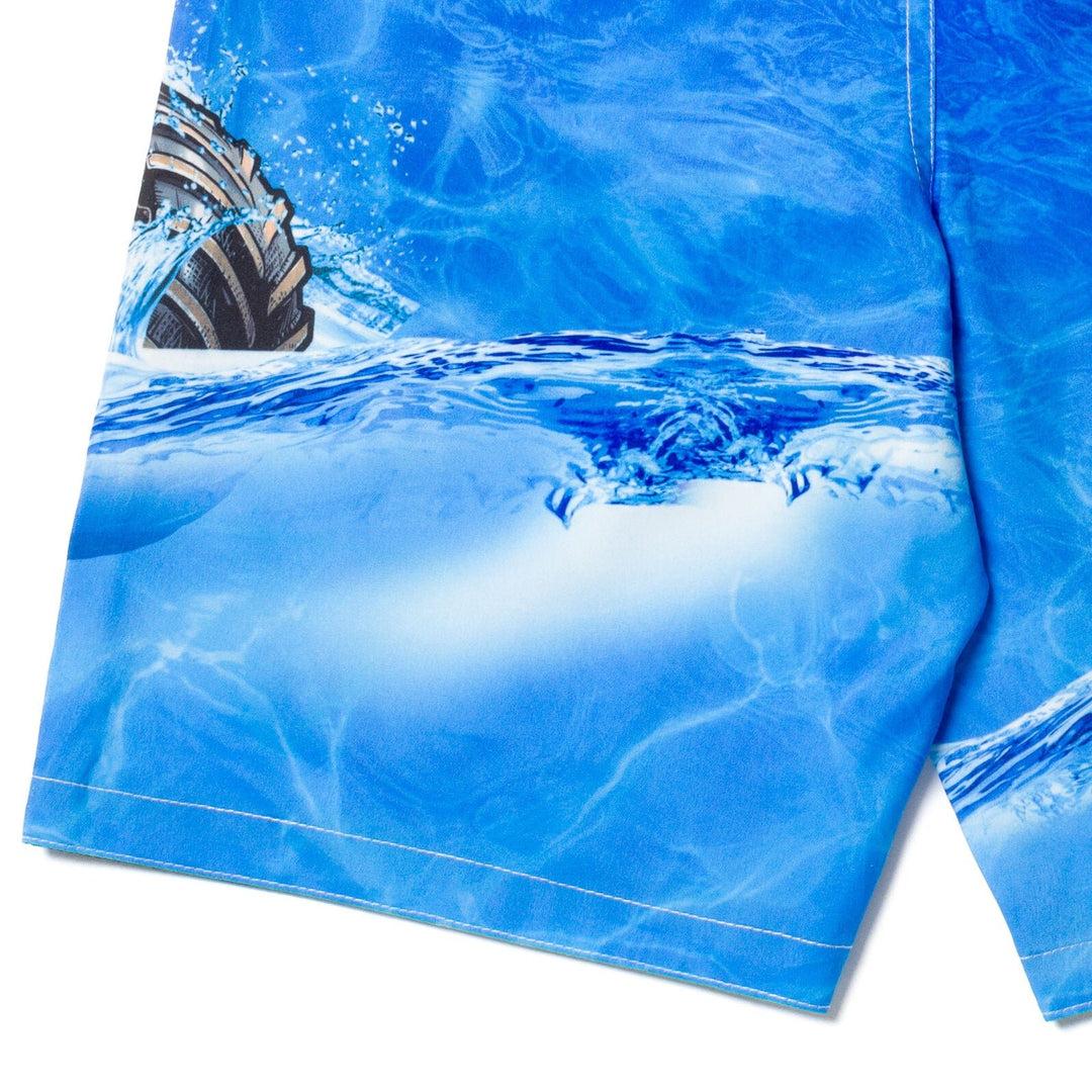 Monster Jam Megalodon UPF 50+ Swim Trunks Bathing Suit - imagikids