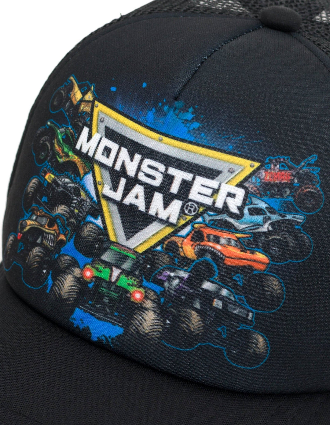 Monster Jam Mesh Adjustable Snapback Baseball Cap Hat - imagikids