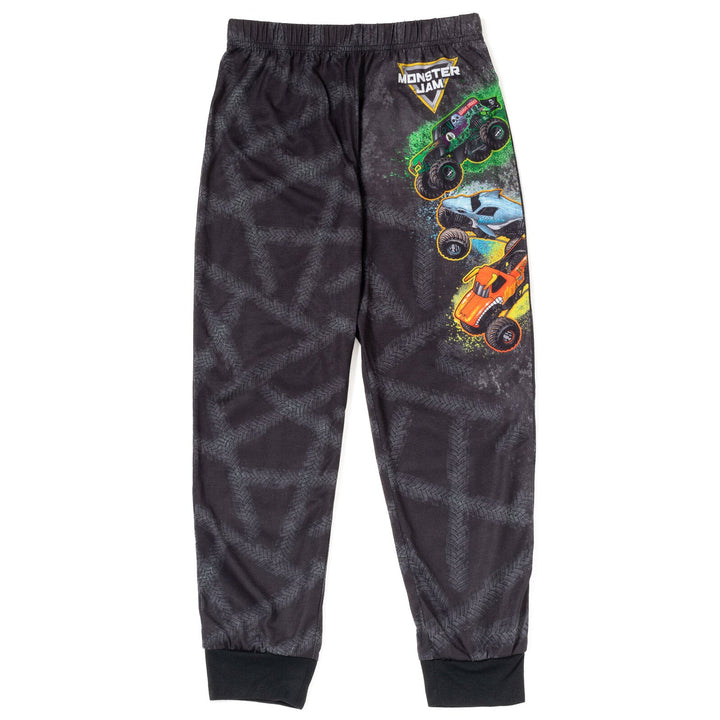 Monster Jam Pullover Pajama Shirt and Pants Sleep Set - imagikids