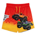 Monster Jam Swim Trunks Bathing Suit UPF 50+