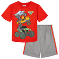 Monster Jam T-Shirt and Mesh Shorts Outfit Set