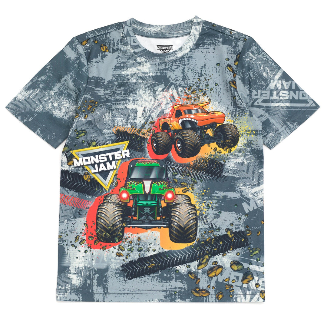 Monster Jam T - Shirt and Shorts Outfit Set - imagikids