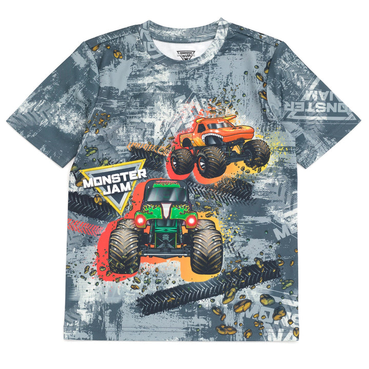 Monster Jam T - Shirt and Shorts Outfit Set - imagikids