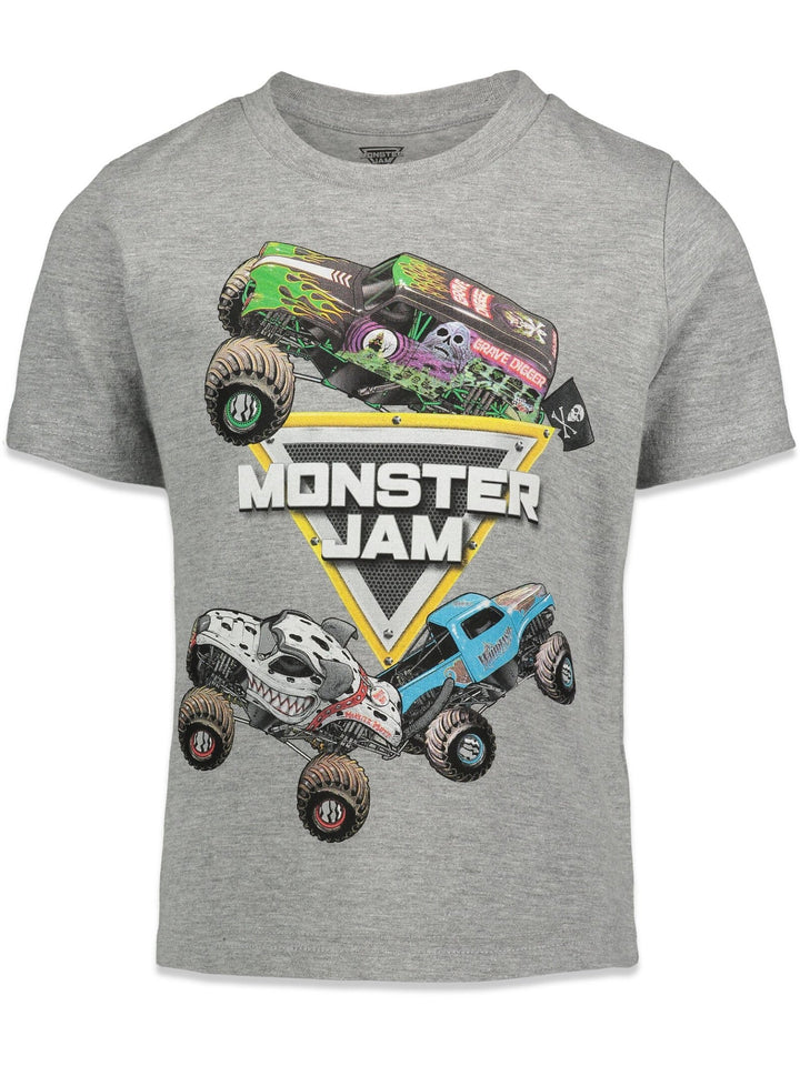 Monster Jam Trucks 3 Pack Tees - imagikids