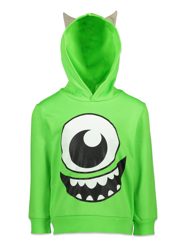 Monsters Inc. Pixar Mike Wazowski Fleece Pullover Hoodie