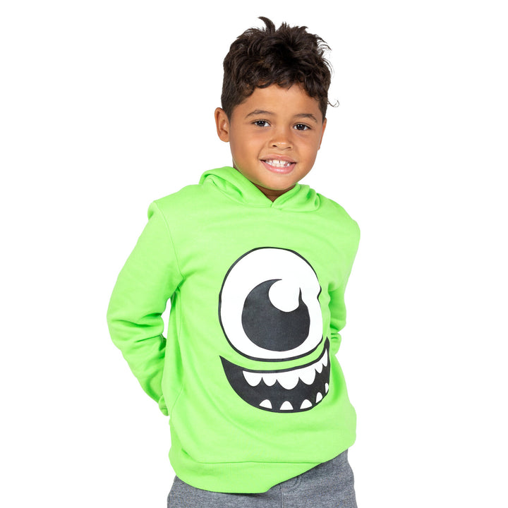 Monsters Inc. Pixar Mike Wazowski Fleece Pullover Hoodie