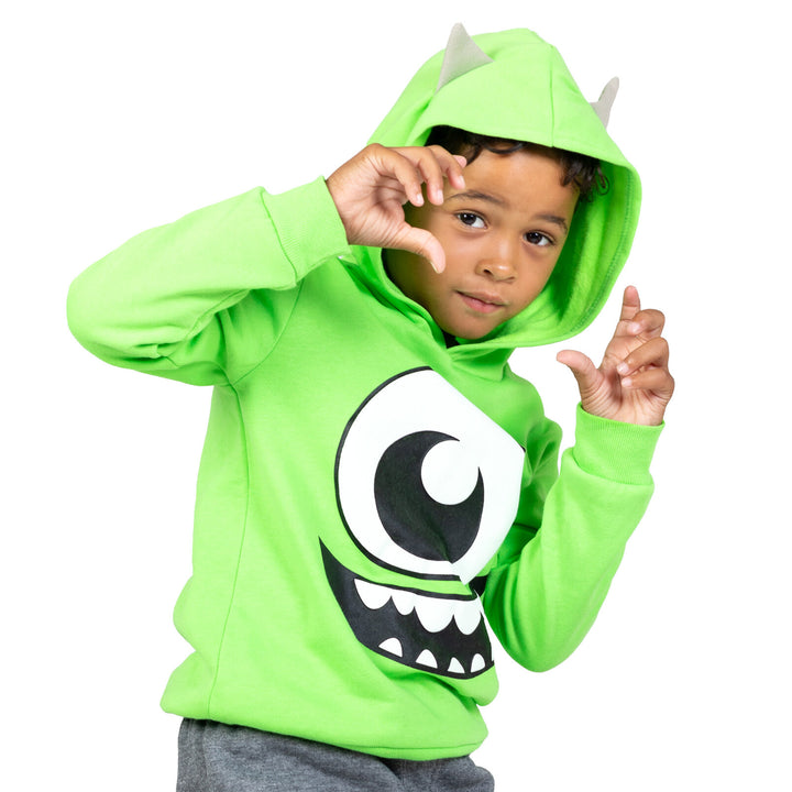 Monsters Inc. Pixar Mike Wazowski Fleece Pullover Hoodie