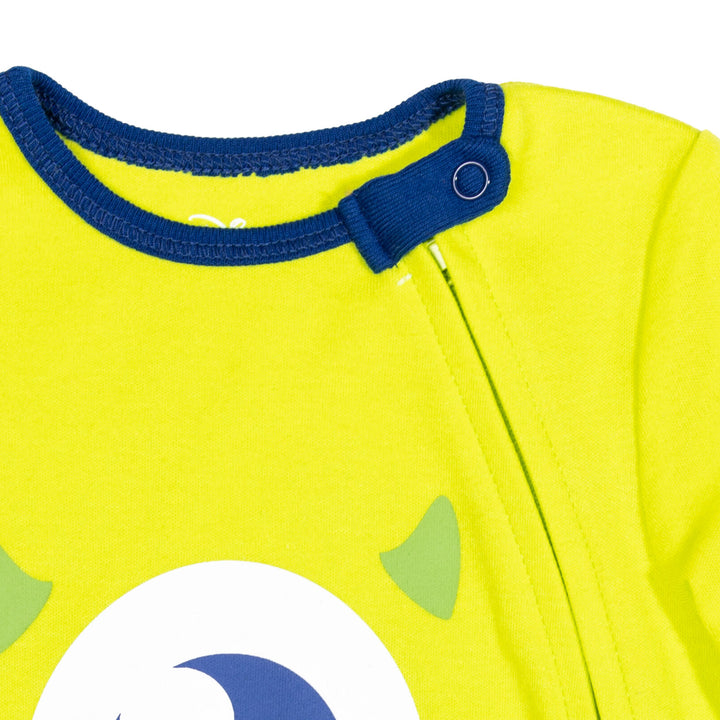 Mike Wazowski Conjunto de 4 piezas: Overol Sleep N' Play Babero Manta Paño para eructos