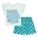 Monsters Inc. T-Shirt and French Terry Shorts Outfit Set