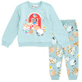 Ms. Rachel Fleece Sweatshirt and Jogger Pants Outfit Set